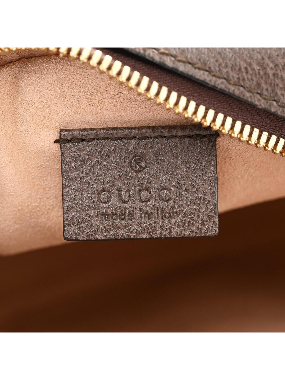 Gucci Gg Supreme Web Mini Ophidia Round #271162G11B - Picture 6 of 11